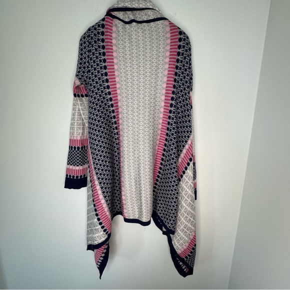 BCBGMAXAZRIA Janel Cardigan in Deep Cobalt Combo - Picture 6 of 8